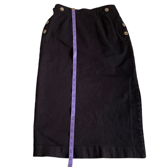 Vintage 80’s Rouie long button-up skirt - Picture 11 of 15